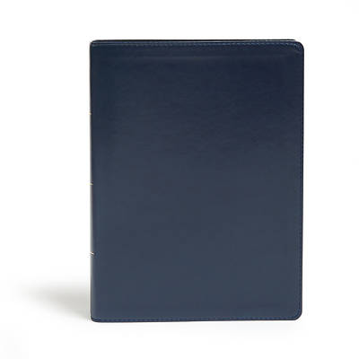 Picture of KJV Study Bible, Full-Color, Navy Leathertouch, Indexed