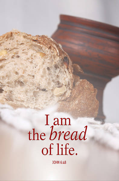 Picture of Bread Communion Bulletin (Pkg of 50)