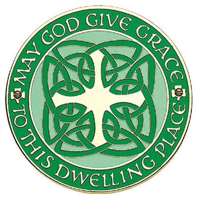 Picture of Celtic Home Blessing Door Sign