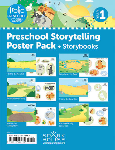 Picture of Frolic Preschool Storytelling Poster Pack Year 1, Storybooks