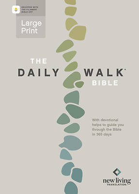 Picture of The Daily Walk Bible Large Print NLT (Softcover, Filament Enabled)