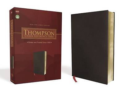 Picture of Nkjv, Thompson Chain-Reference Bible, Bonded Leather, Black, Red Letter