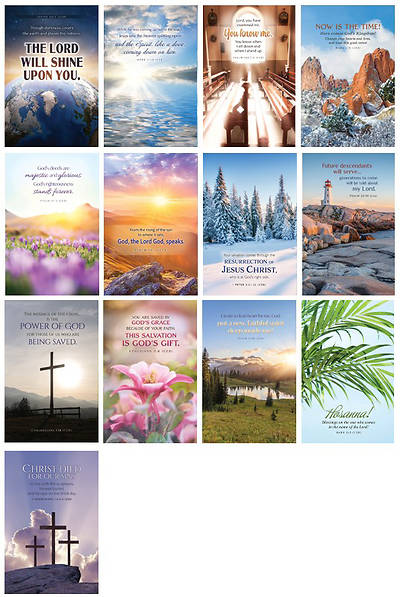 Word Alive! Weekly Bulletin Letter (Without Message) January - February - March Kit (Packages of 25)