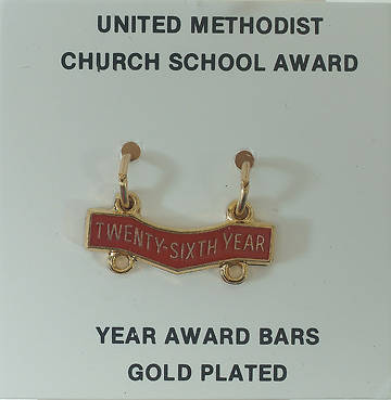 Picture of United Methodist Attendance Bar 26