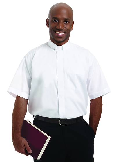 Picture of Murphy Men's Short Sleeve Tab Collar Clergy Shirt