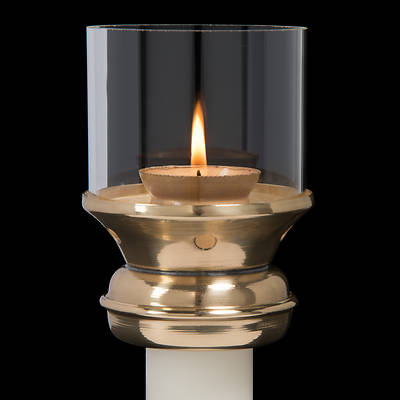Brass Draft Resistant Follower for Wax Candles