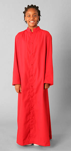 Picture of Abbey Brand Style 215 Snap Front Acolyte Cassock