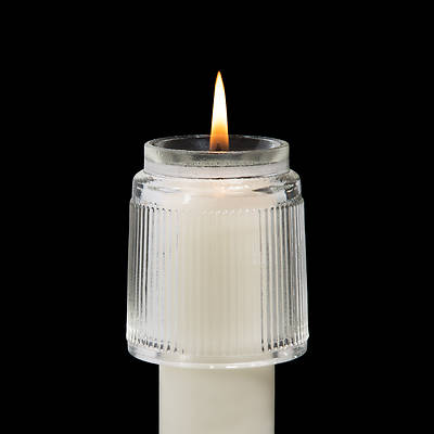 Picture of Glass Heat Resistant Follower for Wax Candles