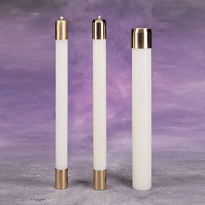 Picture of Lux Mundi Refillable Liquid Candles 2-1/2" - 12"