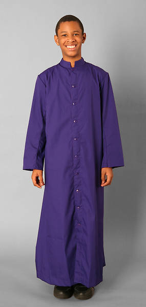 Picture of Abbey Brand Style 215 Button Front Acolyte Cassock