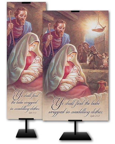 Picture of Ye Shall Find the Babe Christmas Banner