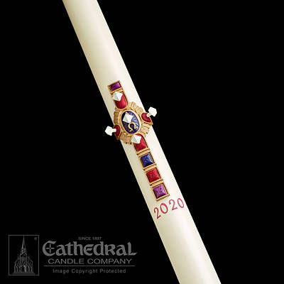 Picture of Cathedral Christ Victorious Paschal Candle