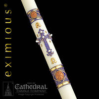 Picture of Cathedral Eximious Lilium Paschal Candle