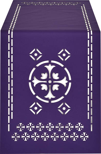 Picture of PraiseBanners Ecclesiastical Collection Cross Altar Overlay