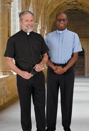 R. J. Toomey Summer Comfort Short-Sleeve Tab Collar Clergy Shirt