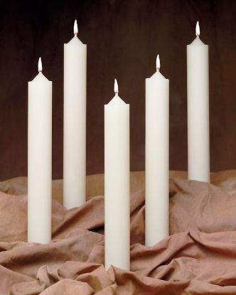 Picture of Emkay 51% Beeswax Altar Candle - 17-1/2" x 1-1/2"