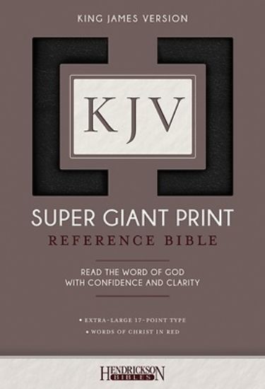 Picture of KJV Super Giant Print Bible