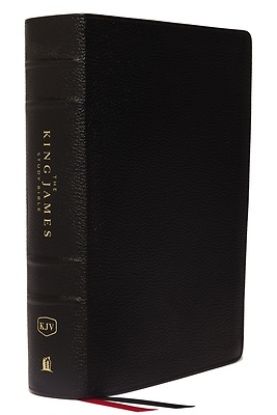 Picture of The King James Study Bible, Genuine Leather, Black, Indexed, Full-Color Edition