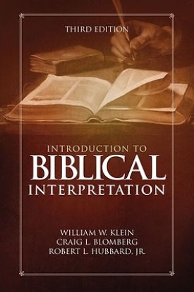 Picture of Introduction to Biblical Interpretation