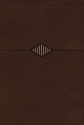 Picture of Niv, Thompson Chain-Reference Bible, Leathersoft, Brown, Red Letter, Thumb Indexed, Comfort Print
