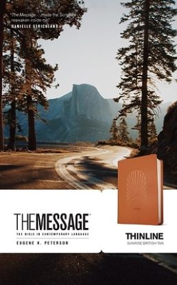 Picture of The Message Thinline (Leatherlike, Sunrise British Tan)