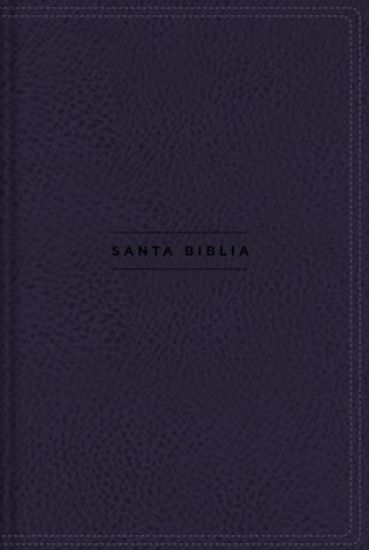 Picture of NVI Santa Biblia, Una Columna Con Referencias, Leathersoft, Navy, Palabras de Jesús En Rojo