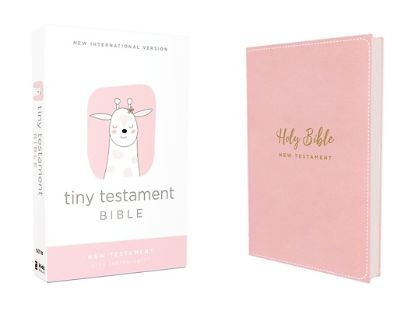 Picture of Niv, Tiny Testament Bible, New Testament, Leathersoft, Pink, Comfort Print