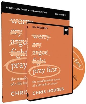 Picture of Pray First Study Guide with DVD