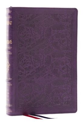 Picture of RSV Personal Size Bible with Cross References, Purple Leathersoft, (Sovereign Collection)