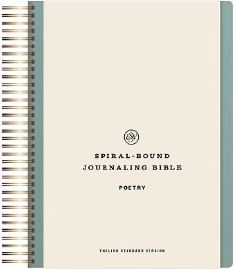 Picture of ESV Spiral-Bound Journaling Bible, Poetry (Hardcover)