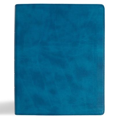 Picture of CSB Notetaking Bible, Expanded Reference Edition, Sea Depth Leathertouch