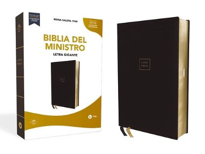 Picture of Reina-Valera 1960 Biblia del Ministro, Leathersoft, Letra Gigante, Negra