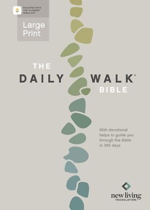 Picture of The Daily Walk Bible Large Print NLT (Softcover, Filament Enabled)