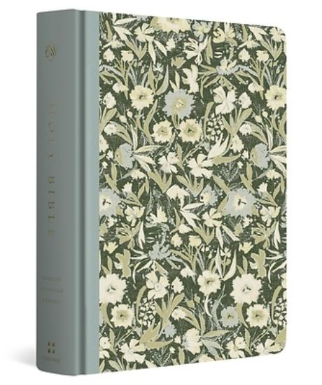 Picture of ESV Single Column Journaling Bible, Large Print, Artist Series (Cloth Over Board, Lulie Wallace, Martha)