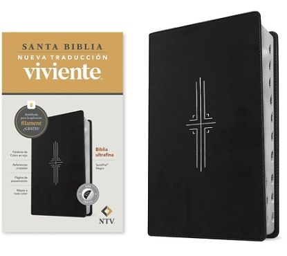 Picture of Biblia Ultrafina Ntv, Con Filament (Sentipiel, Negro, Índice, Letra Roja)