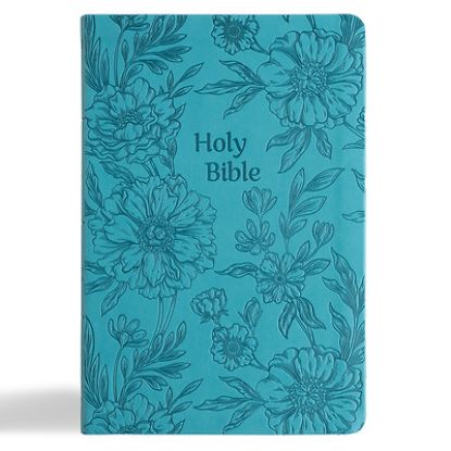 Picture of NASB Large Print Thinline Bible, Value Edition, Teal Leathertouch