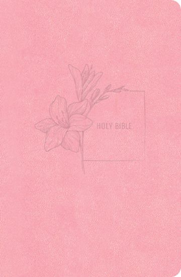 Picture of CSB Compact Bible, Value Edition, Soft Pink Leathertouch