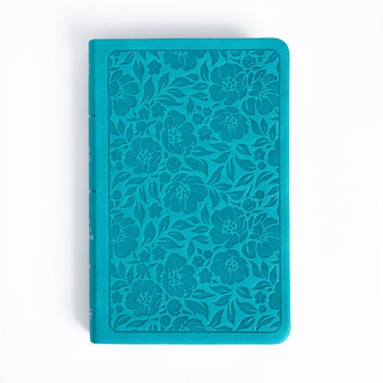 Picture of KJV Personal Size Bible, Teal Leathertouch
