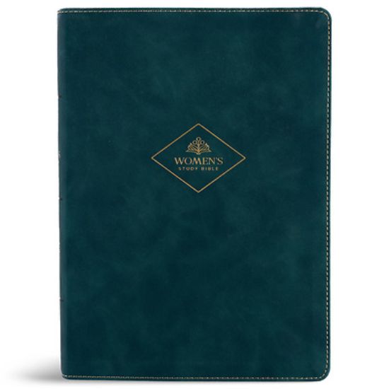 Picture of CSB Women's Study Bible, Peacock Leathertouch