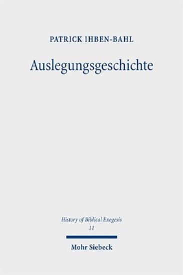 Picture of Auslegungsgeschichte