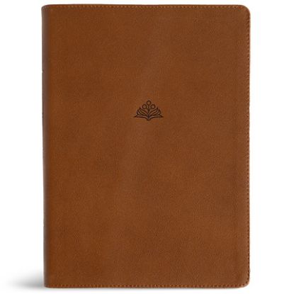 Picture of CSB Women's Study Bible, Saddle Brown Genuine Leather, Indexed