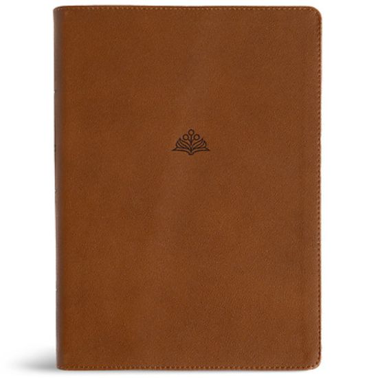 Picture of CSB Women's Study Bible, Saddle Brown Genuine Leather
