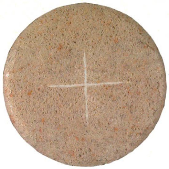 Picture of Communion Wafers 1 1/ 8" Whole Wheat (Box of 1000)