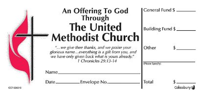 Picture of UMC Three Funds Offering Envelope - Bulk Pack, Currency Size