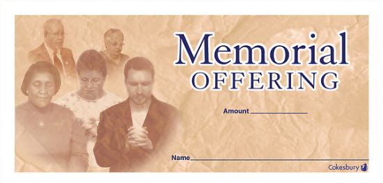 Picture of Memorial Offering Envelope (Package of 100)