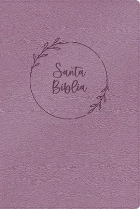 Picture of Rvr 1960 Biblia Letra Gigante, Rosa Perla, Símil Piel, Con Índice