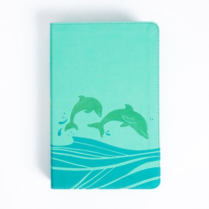 Picture of KJV Easy-For-Me Bible for Early Readers, Seafoam Leathertouch