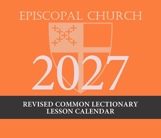 Picture of 2027 Episcopal Revised Common Lectionary Lesson Calendar