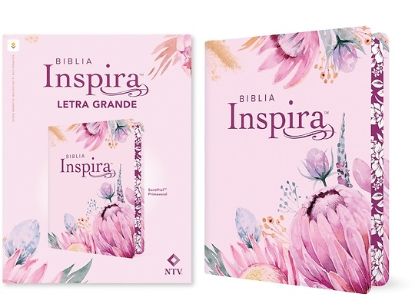 Picture of Biblia Inspira Ntv, Letra Grande Con Filament (Sentipiel, Primaveral)