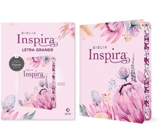 Picture of Biblia Inspira Ntv, Letra Grande Con Filament (Sentipiel, Primaveral)